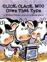 KNYGA Doreen Cronin Click, Clack, Moo - Cows That Type