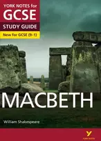 KNYGA James Sale Macbeth York Notes GCSE English Literature Study Guide - for 2026, 2027 exams