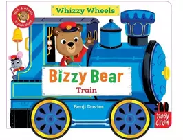 KNYGA Davies Benji Bizzy Bear Whizzy Wheels: Train, With 4 moving wheels!