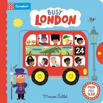 KNYGA Marion Billet Busy London, A Push, Pull and Slide Book