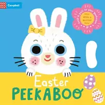 KNYGA Campbell Books Easter Peekaboo, With grab-and-pull pages and a mirror