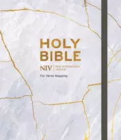 KNYGA New International Version Staff NIV Bible for Journalling and Verse-Mapping, Kintsugi