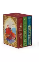 KNYGA J K Rowling Harry Potter 1-3 Box Set: MinaLima Edition