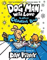 KNYGA Dav Pilkey Dog Man With Love: The Official Colouring Book