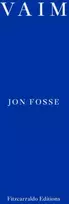 KNYGA Jon Fosse Vaim