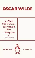 KNYGA Oscar Wilde Poet Can Survive Everything But a Misprint