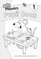 KNYGA Sara Wernham Jolly Phonics Pupil Book 1, in Precursive Letters (British English edition)
