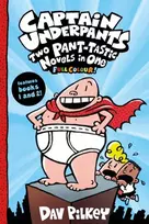 KNYGA Dav Pilkey Captain Underpants: Two Pant-tastic Novels in One (Full Colour!)