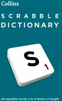 KNYGA Collins Scrabble SCRABBLE™ Dictionary, The Official and Bestselling Scrabble™ Solver – All Playable Words 2 – 9 Letters in Length