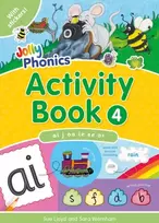 KNYGA Sara Wernham Jolly Phonics Activity Book 4