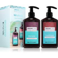 Arganicare Argan Oil Set dovanų rinkinys sausiems ir pažeistiems plaukams 1 vnt.