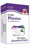 KNYGA Cgp Books GCSE Physics AQA Revision Question Cards - Q&A cards for quick practice