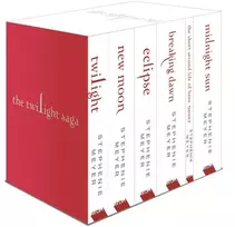 KNYGA Stephenie Meyer Twilight Saga 6 Book Set (Baltas Cover)