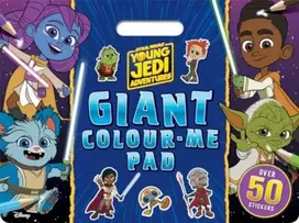 KNYGA Walt Disney Star Wars Young Jedi Adventures: Giant Colour Me Pad