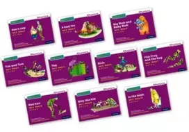 KNYGA Gill Munton Read Write Inc. Phonics: Violetinė Set 2 Core Storybooks (Mixed Pack of 10)