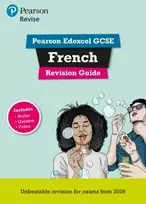 KNYGA Stuart Glover Pearson Revise Edexcel GCSE French Revision Guide incl. audio, quiz & video - for 2026, 2027 exams