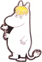 KNYGA Half Moon Bay Pin Badge - Moomin (Snork Maiden)