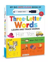 KNYGA Wonder House Books My Big Wipe And Clean Book of Three Letter Words