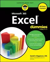 KNYGA David H Ringstrom Microsoft 365 Excel For Dummies