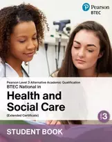 KNYGA Bookshop L3 AAQ BTEC National 2025 Health and Social Care Ext Cert Student Book (Print)
