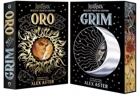 KNYGA Alex Aster Grim and Oro: Dueling Crowns Edition (A Lightlark Saga Deluxe Companion Book)