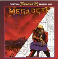 KNYGA Bookshop The Official Megadeth Colouring Book
