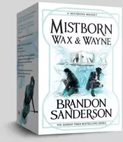 KNYGA Brandon Sanderson Mistborn Wax & Wayne The Complete Series