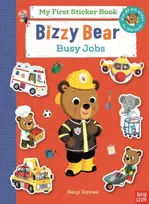KNYGA Davies Benji BIZZY BEAR MY FIRST STICKER BK BUSY JOBS