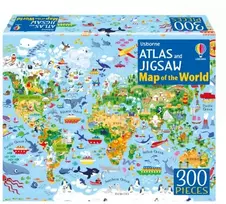 KNYGA Sam Smith Atlas and Jigsaw Map of the World