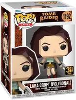 FUNKO POP! Vinilinė figūrėlė: Tomb Raider - Lara Croft (Polygonal), 9 cm