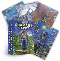 Šamano taro kortų kaladė „The Shaman’s Tarot“ su knygele (Hay House)
