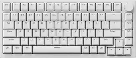 Klaviatūra mechaniczna przewodowa Ajazz AK820 Raudona Switch balta