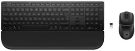 Hewlett Packard (HP) Rinkinys Klaviatūra ir pelė multi-device dual-mode su podpórką pod nadgarstki bd5f3aa#abb