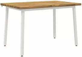 Kvadratinis valgomojo stalas 120 x 80 x 75 cm