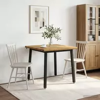 Kvadratinis valgomojo stalas 90 x 90 x 75 cm