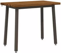 Kvadratinis valgomojo stalas 110 x 55 x 75 cm