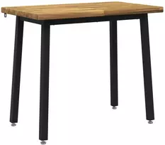 Kvadratinis valgomojo stalas 110 x 55 x 75 cm