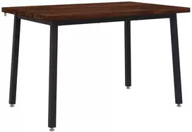 Kvadratinis valgomojo stalas 120 x 70 x 75 cm