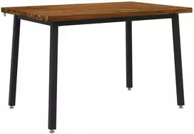 Kvadratinis valgomojo stalas 120 x 70 x 75 cm