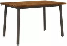 Kvadratinis valgomojo stalas 120 x 70 x 75 cm