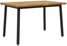 Kvadratinis valgomojo stalas 120 x 70 x 75 cm