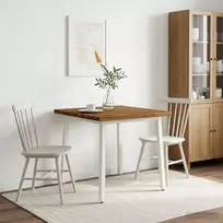 Kvadratinis valgomojo stalas 80 x 80 x 75 cm