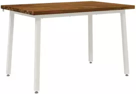 Kvadratinis valgomojo stalas 120 x 80 x 75 cm