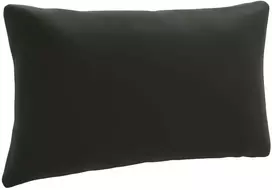 Atlošo pagalvė PUTTEN 100% poliesteris Juoda 70 x 40 x 15 cm