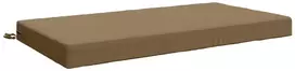 Sėdynės pagalvėlė SOEST 100% poliesteris Taupe 120 x 80 x 10 cm