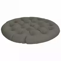 Papasan tipo pagalvė VIANEN 100% poliesteris Pilka