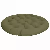 Papasan tipo pagalvė VIANEN 100% poliesteris Alyvuogių žalia