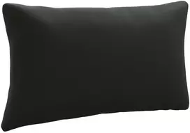 Atlošo pagalvė PUTTEN 100% poliesteris Juoda 70 x 40 x 15 cm