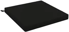 Sėdynių pagalvėlės SOEST 100% poliesteris Juoda 70 x 70 x 7 cm