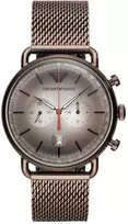 Vyriškas laikrodis EMPORIO ARMANI AR11169 - AVIATOR (zi020i)